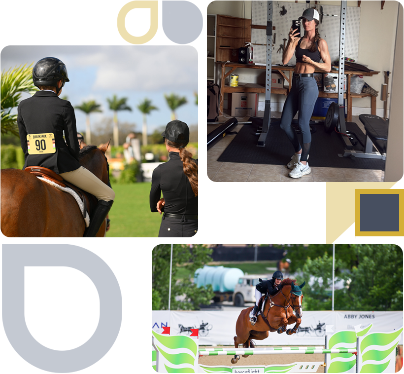 fitness training app showing customized workout routine